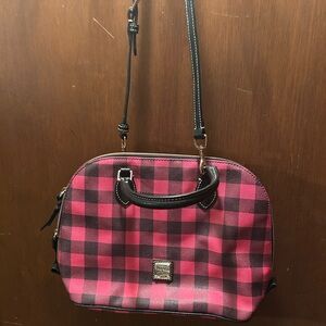 Dooney & Bourke red Checkered Women's Bag